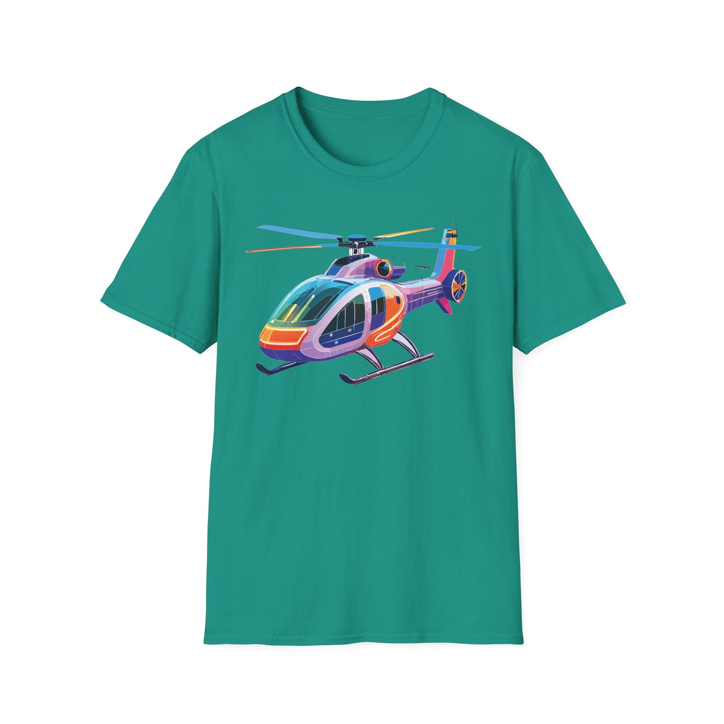 Chopper Shirt, Helicopter Shirt, Shirt with Helicopter, T Shirt with Chopper