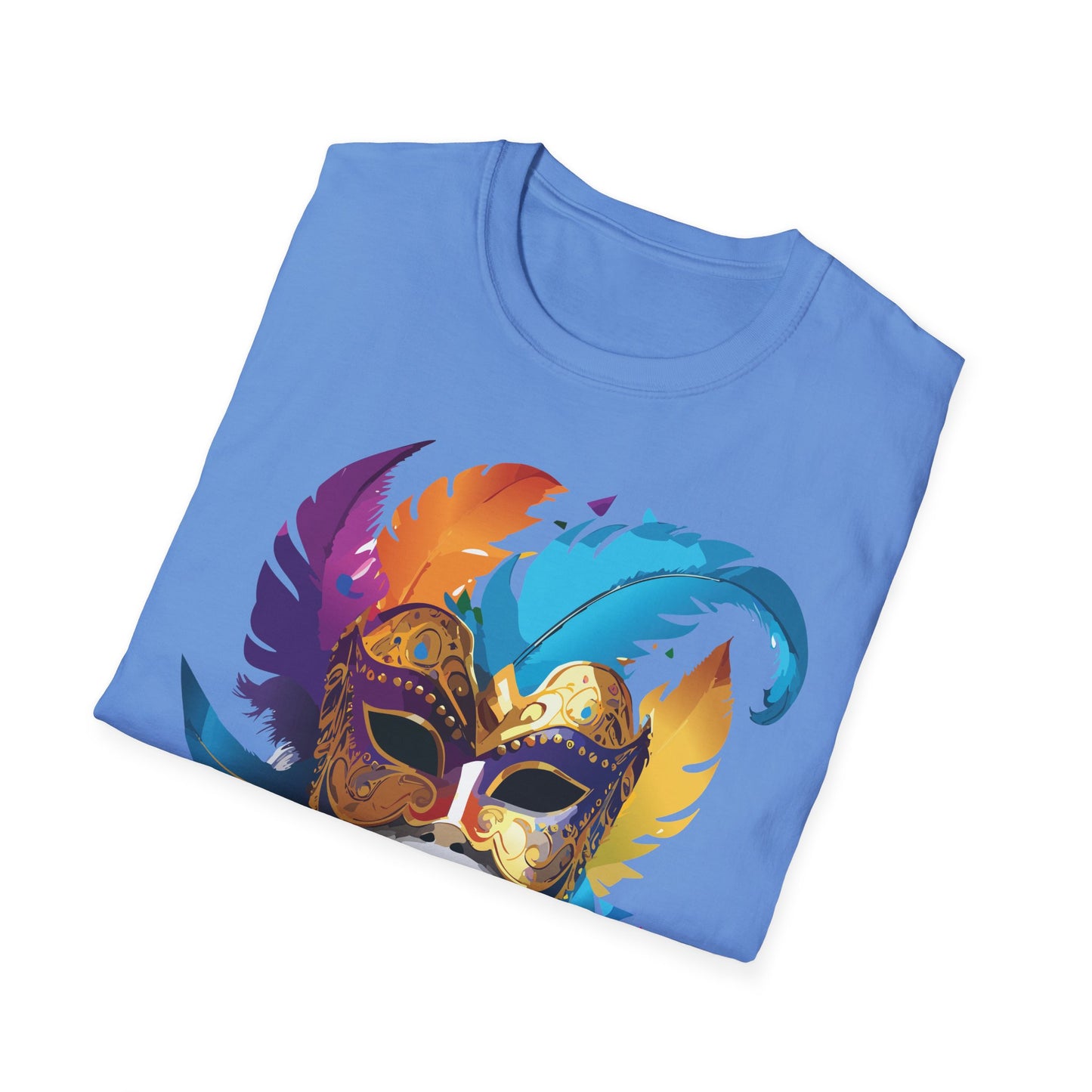 Mask Tee Shirt, Mask Shirt, Shirt with Mask, Masquerade Tees