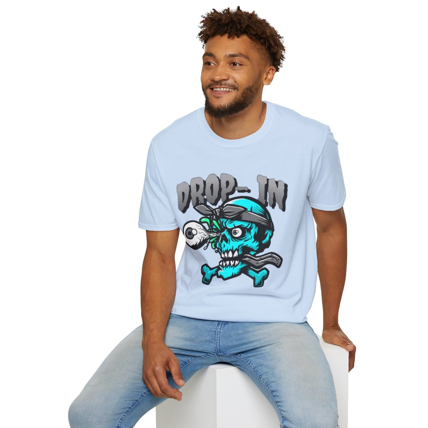 Skull Tee Shirt, Skeleton Shirt, Shirt with Skull, Shirt with Skeleton