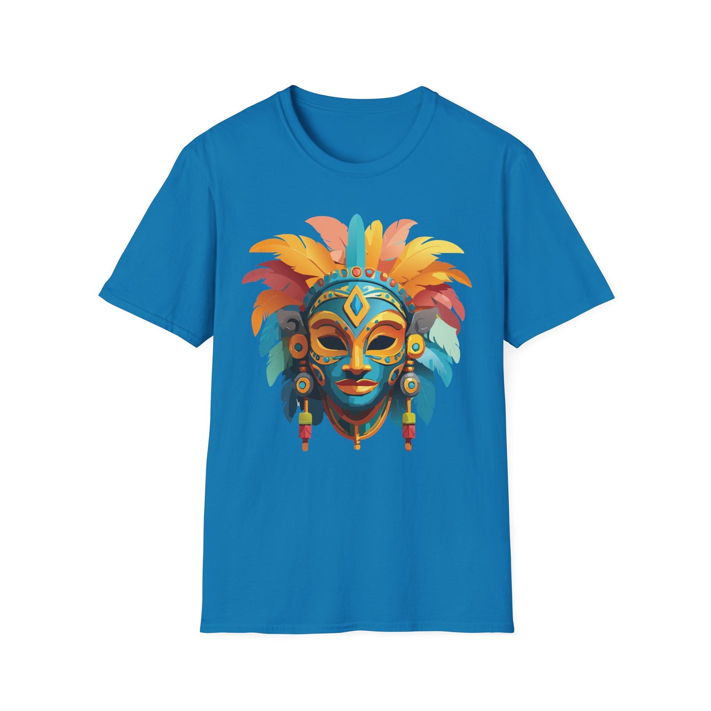 Mask Tee Shirt, Mask Shirt, Shirt with Mask, Masquerade Tees