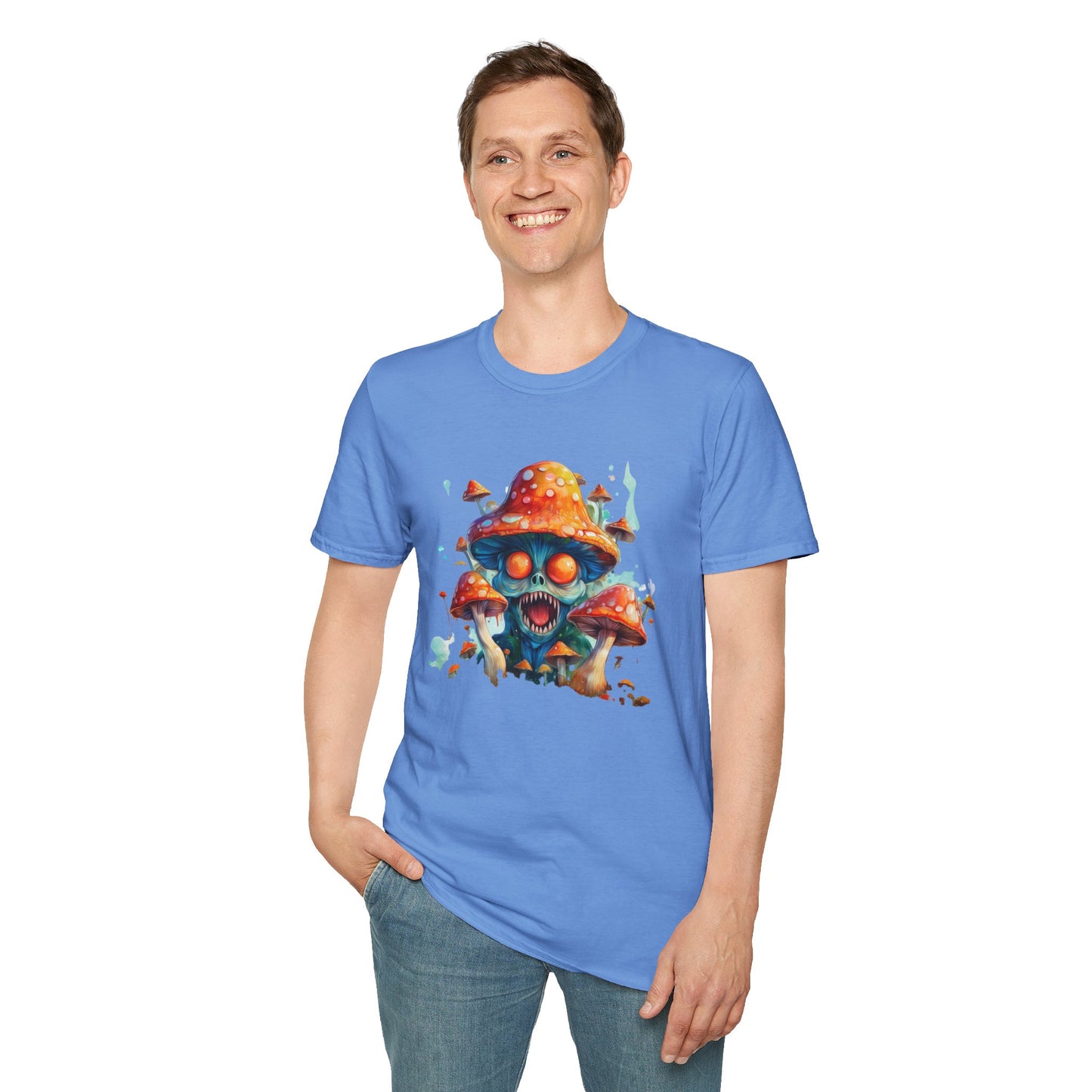 Mashroom Tee Shirt, Mashroom Shirt, Shirt with Funny Mashroom, Shirt with Fungus
