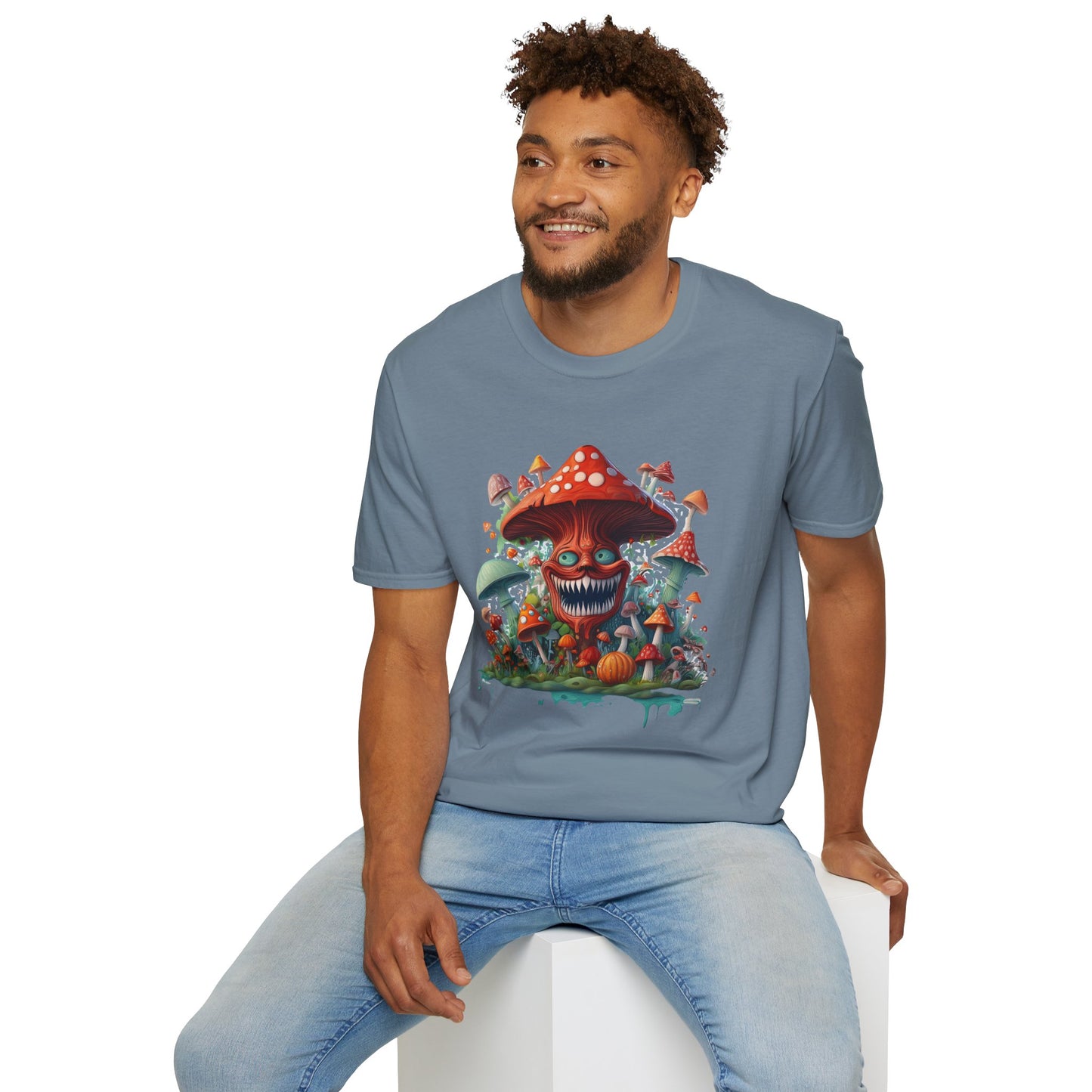 Mashroom Tee Shirt, Mashroom Shirt, Shirt with Funny Mashroom, Shirt with Fungus