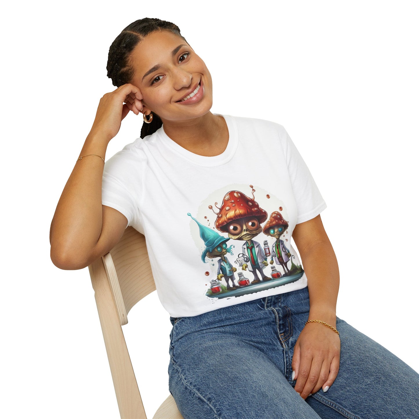 Mashroom Tee Shirt, Mashroom Shirt, Shirt with Funny Mashroom, Shirt with Fungus