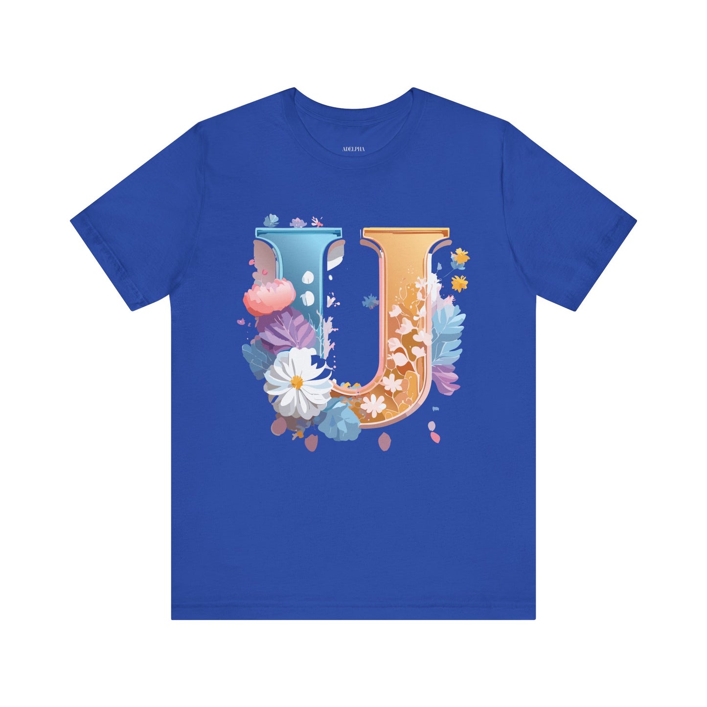Letter Shirt, Letter U Shirt