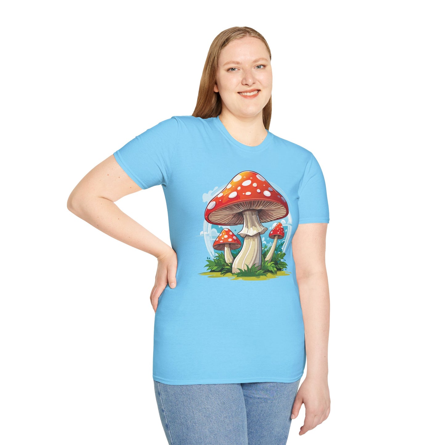 Mashroom Tee Shirt, Mashroom Shirt, Shirt with Funny Mashroom, Shirt with Fungus