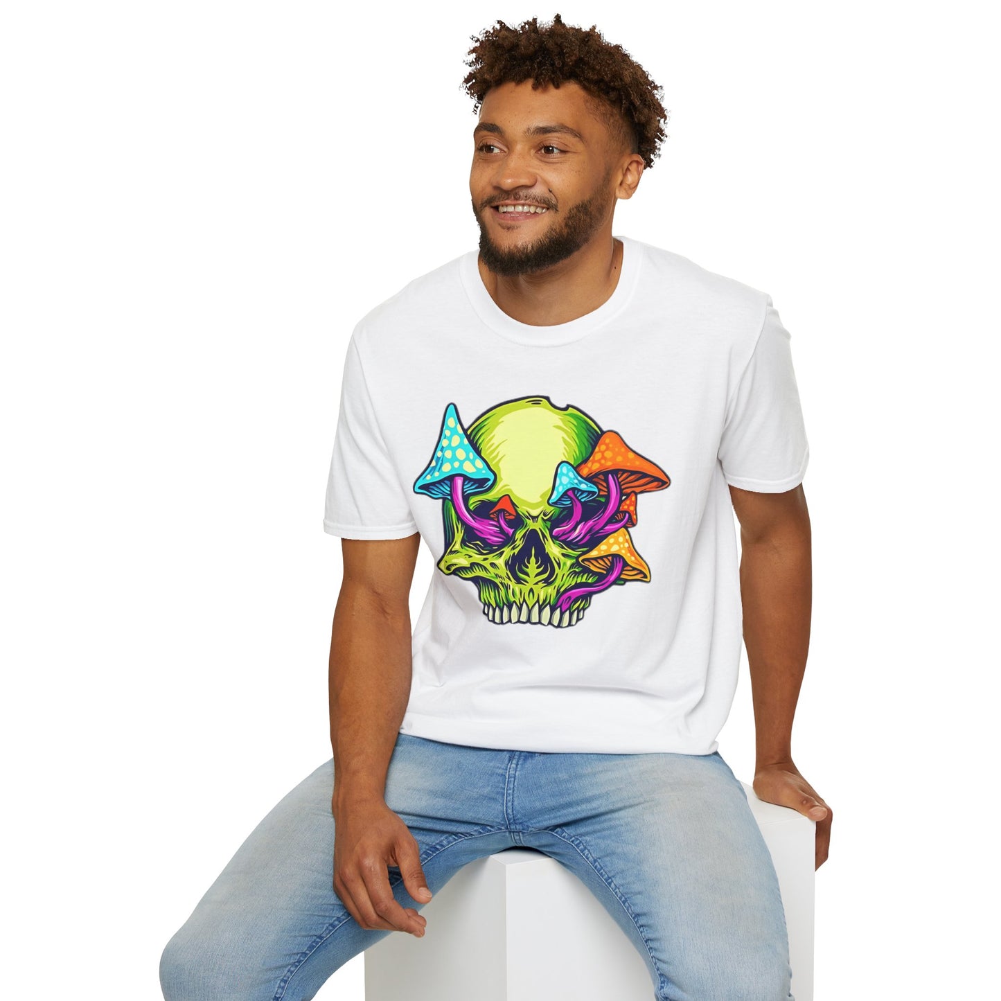 Skull Tee Shirt, Skeleton Shirt, Shirt with Skull, Shirt with Skeleton