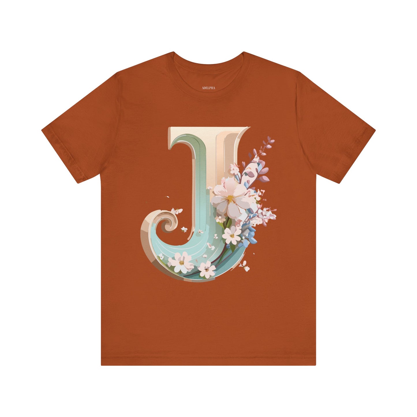Letter Shirt, Letter J Shirt