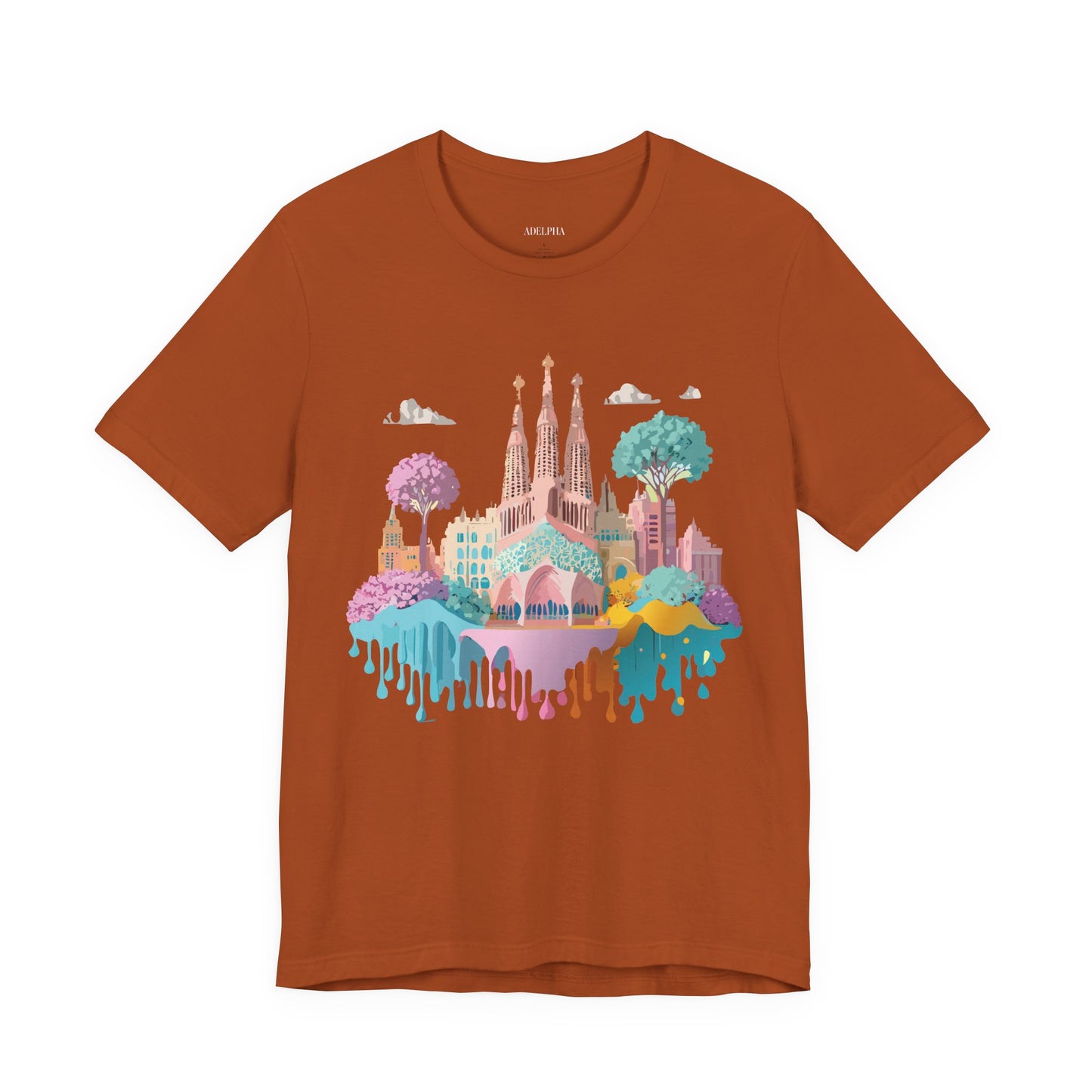 Tourist Shirt, Shirt with Barcelona