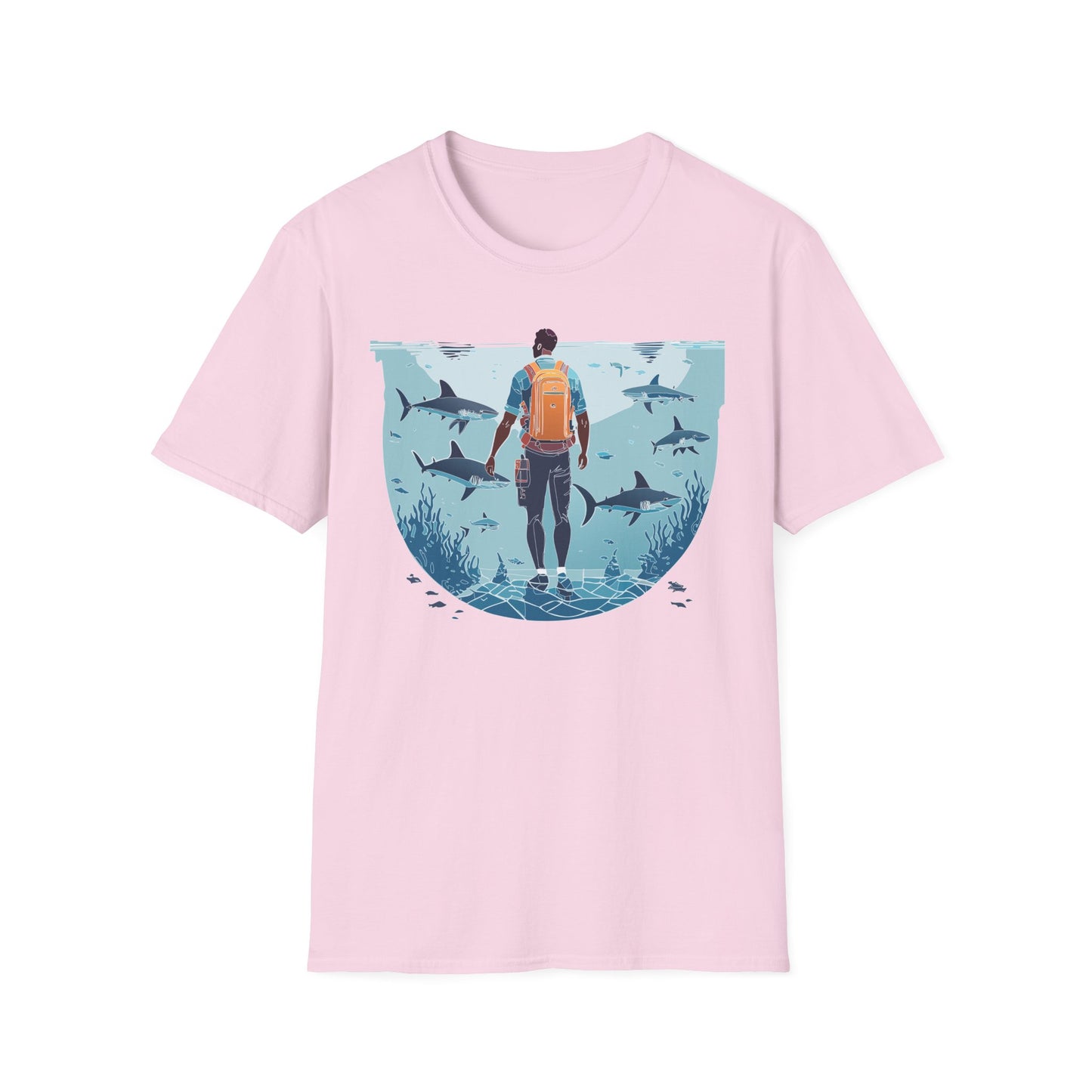 Ocean Tee Shirt, Ocean Shirt, Shirt with Ocean, U boat Tees, Shirt with U-Boat