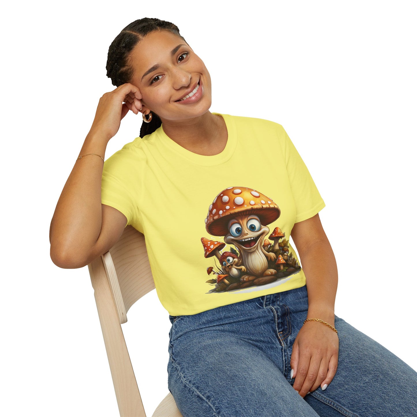 Mashroom Tee Shirt, Mashroom Shirt, Shirt with Funny Mashroom, Shirt with Fungus