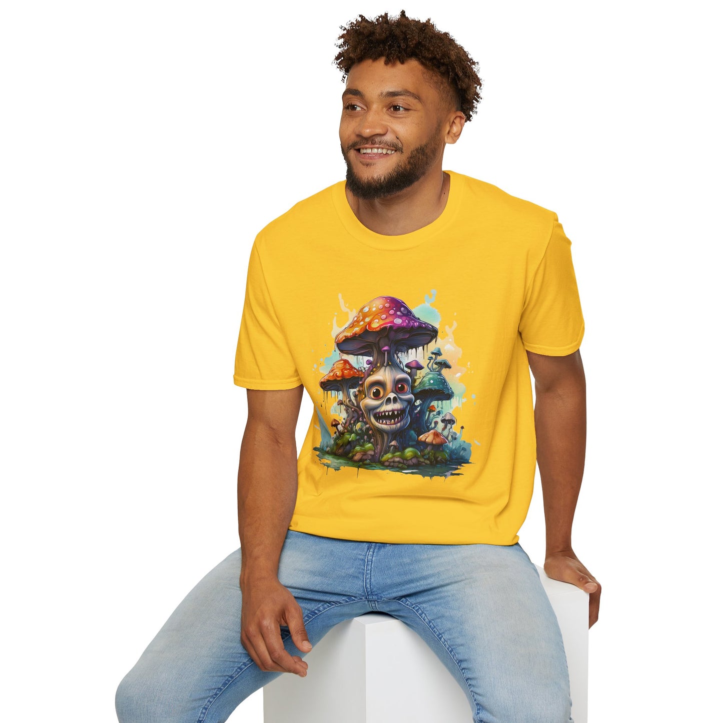 Mashroom Tee Shirt, Mashroom Shirt, Shirt with Funny Mashroom, Shirt with Fungus