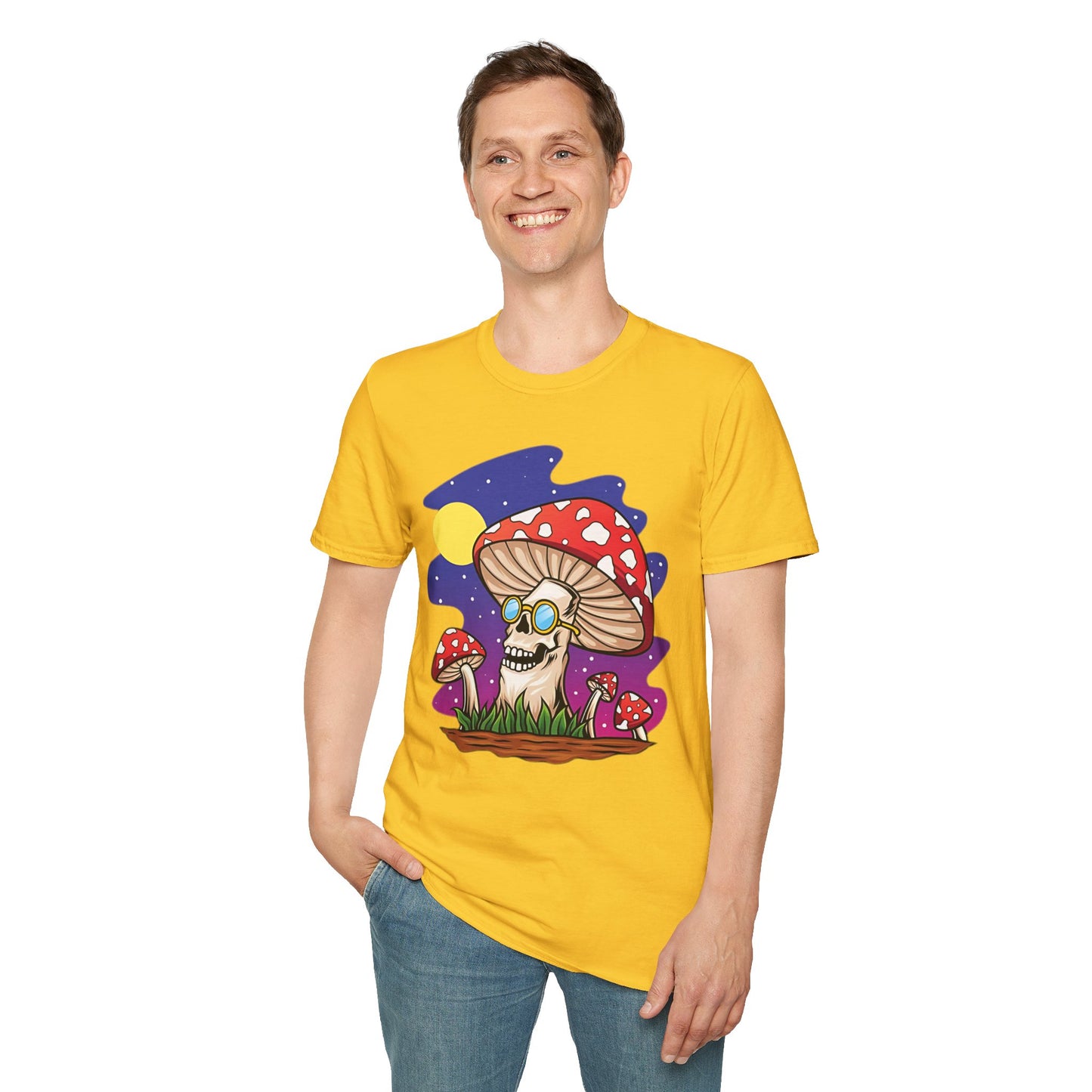 Mashroom Tee Shirt, Mashroom Shirt, Shirt with Funny Mashroom, Shirt with Fungus