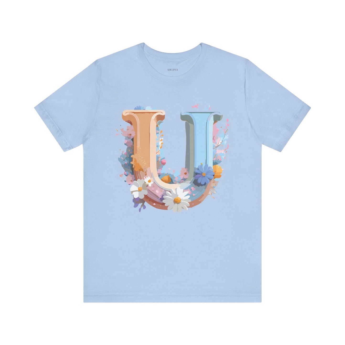 Letter Shirt, Letter U Shirt