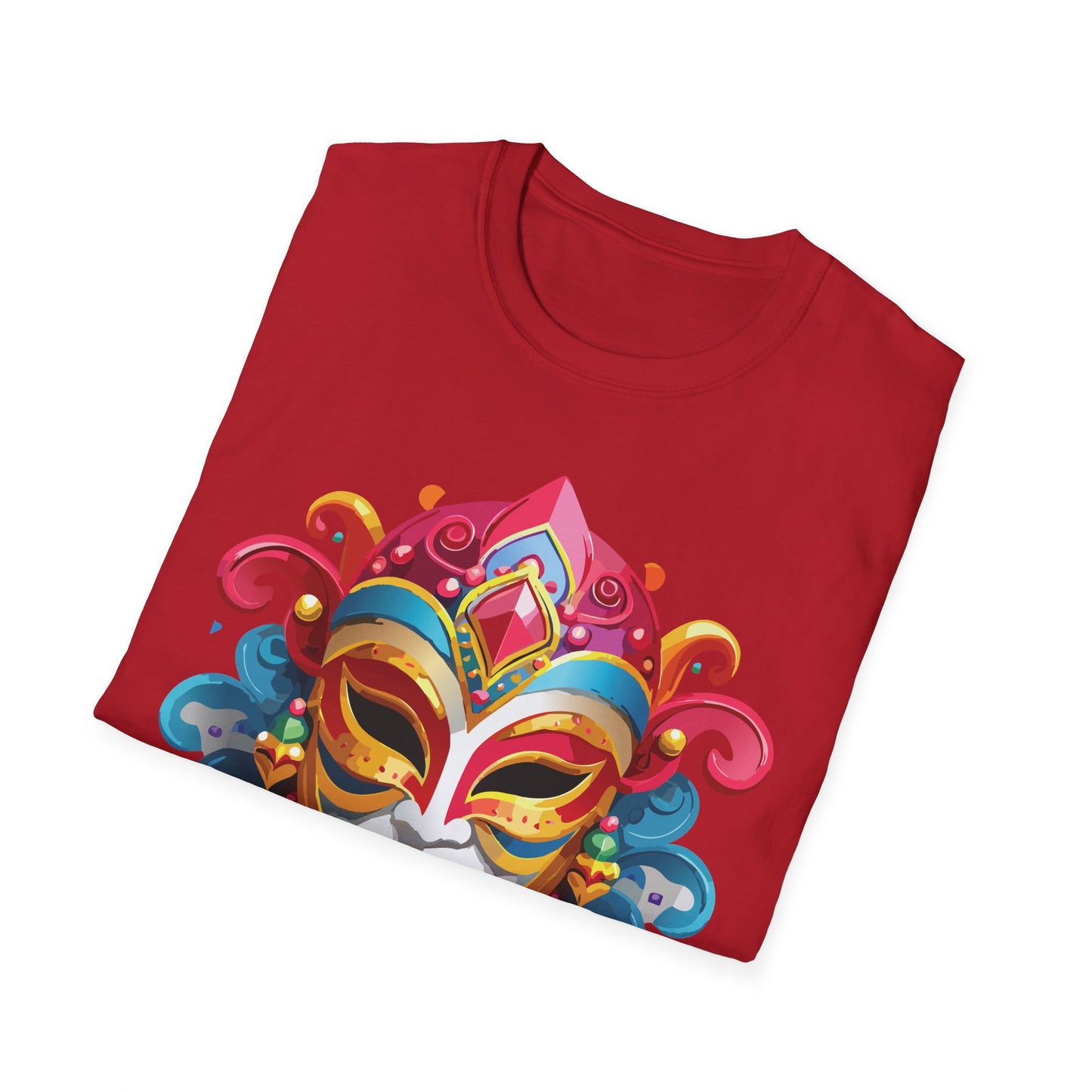 Mask Tee Shirt, Mask Shirt, Shirt with Mask, Masquerade Tees
