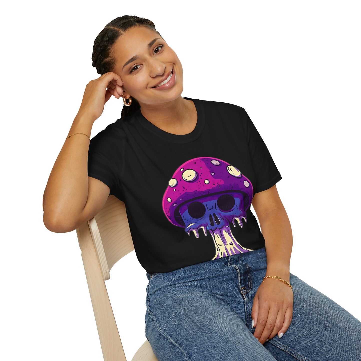 Mashroom Tee Shirt, Mashroom Shirt, Shirt with Funny Mashroom, Shirt with Fungus