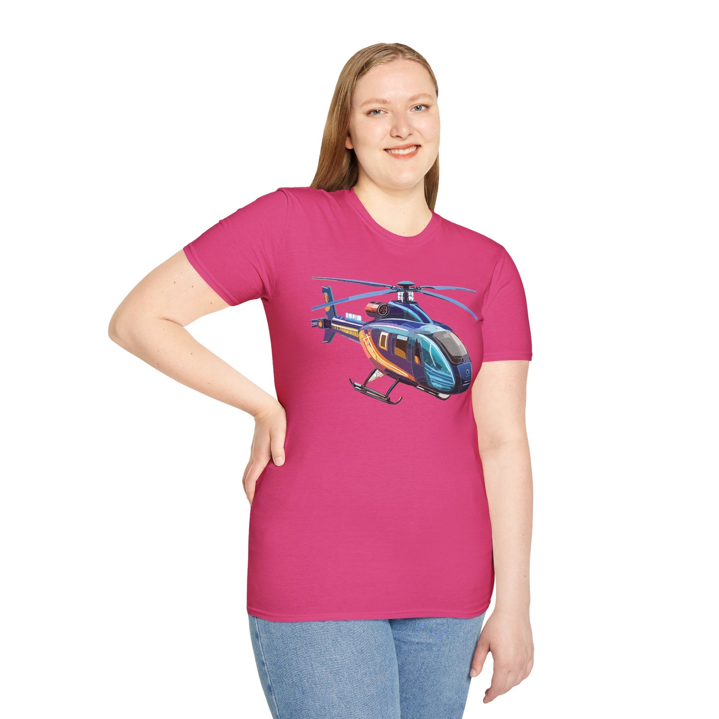Chopper Shirt, Helicopter Shirt, Shirt with Helicopter, T Shirt with Chopper