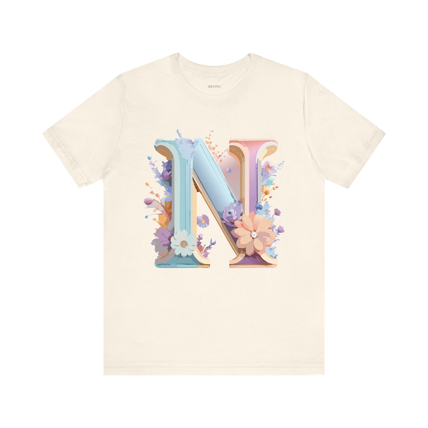 Letter Shirt, Letter N Shirt