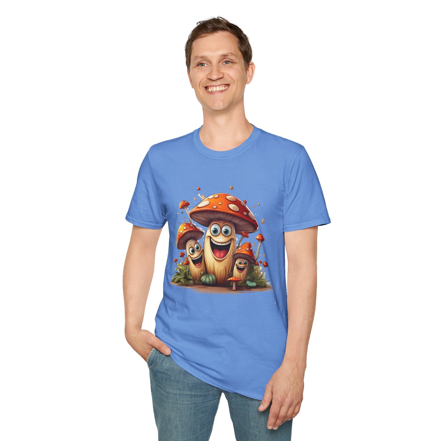 Mashroom Tee Shirt, Mashroom Shirt, Shirt with Funny Mashroom, Shirt with Fungus