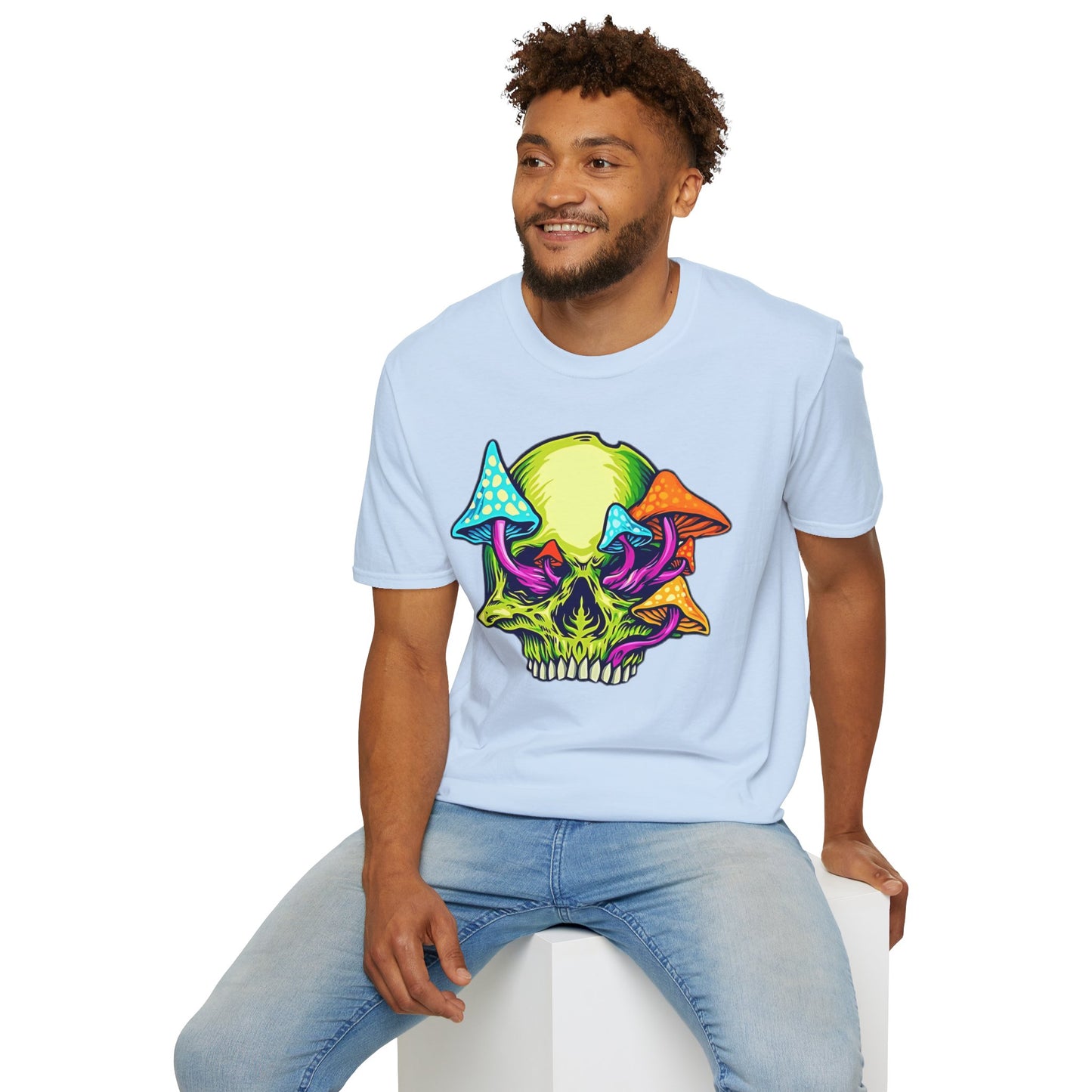 Skull Tee Shirt, Skeleton Shirt, Shirt with Skull, Shirt with Skeleton
