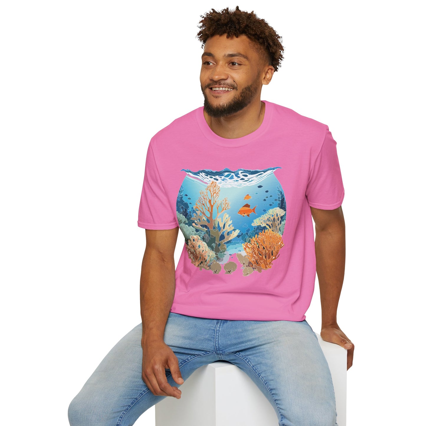 Ocean Tee Shirt, Ocean Shirt, Shirt with Ocean, U boat Tees, Shirt with U-Boat