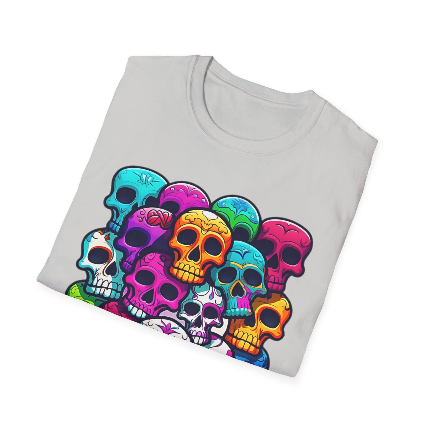 Skull Tee Shirt, Skeleton Shirt, Shirt with Skull, Shirt with Skeleton