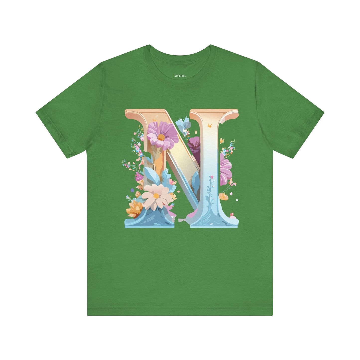 Letter Shirt, Letter N Shirt