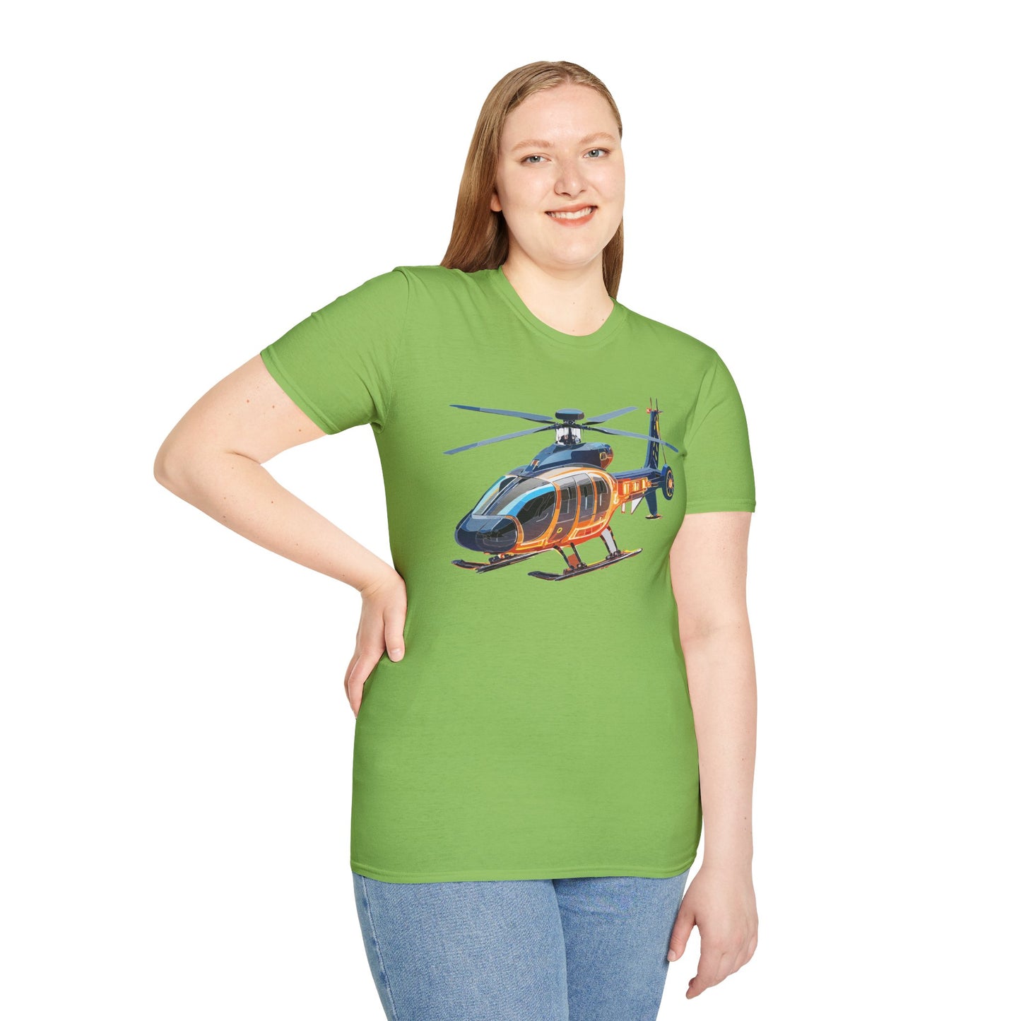 Chopper Shirt, Helicopter Shirt, Shirt with Helicopter, T Shirt with Chopper