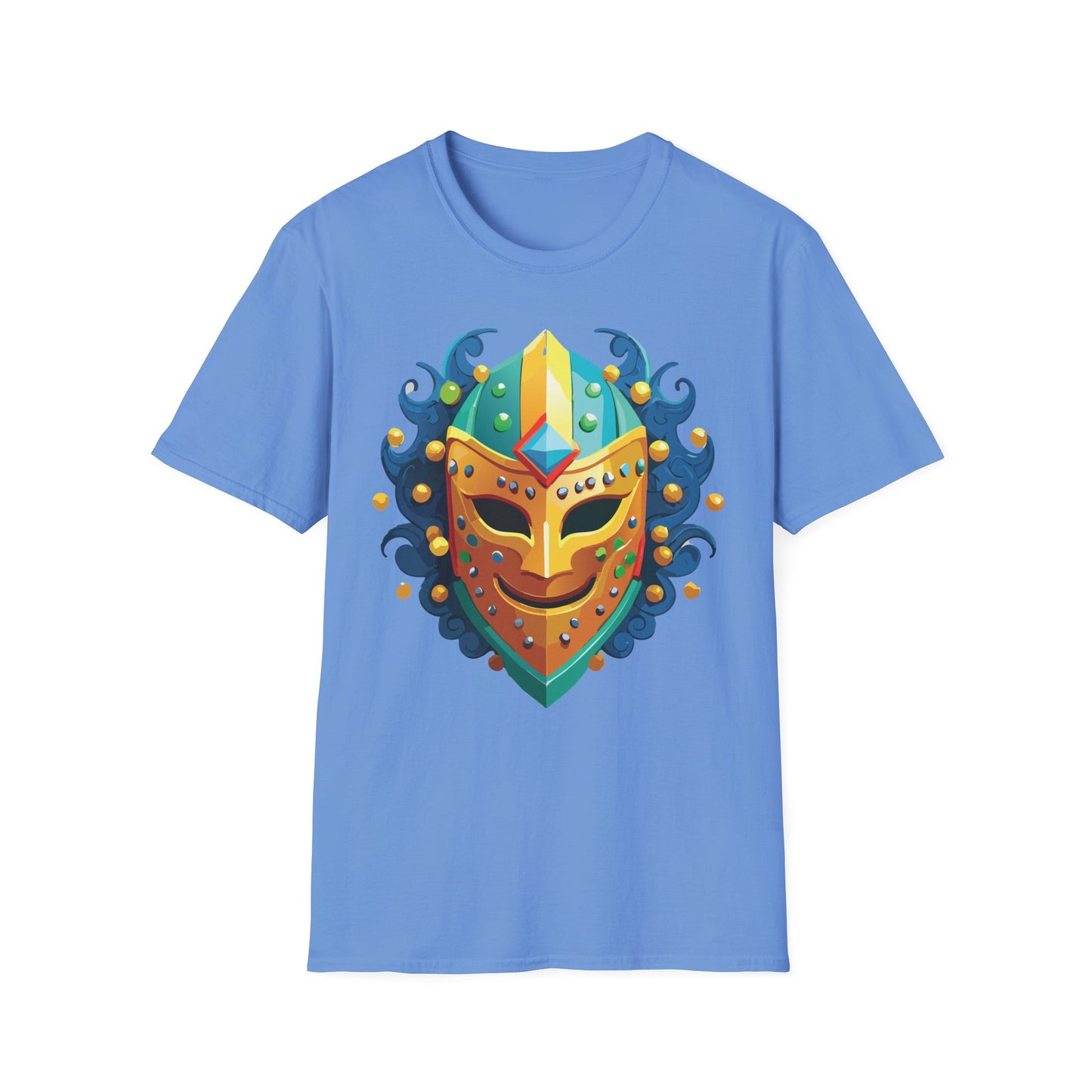 Mask Tee Shirt, Mask Shirt, Shirt with Mask, Masquerade Tees