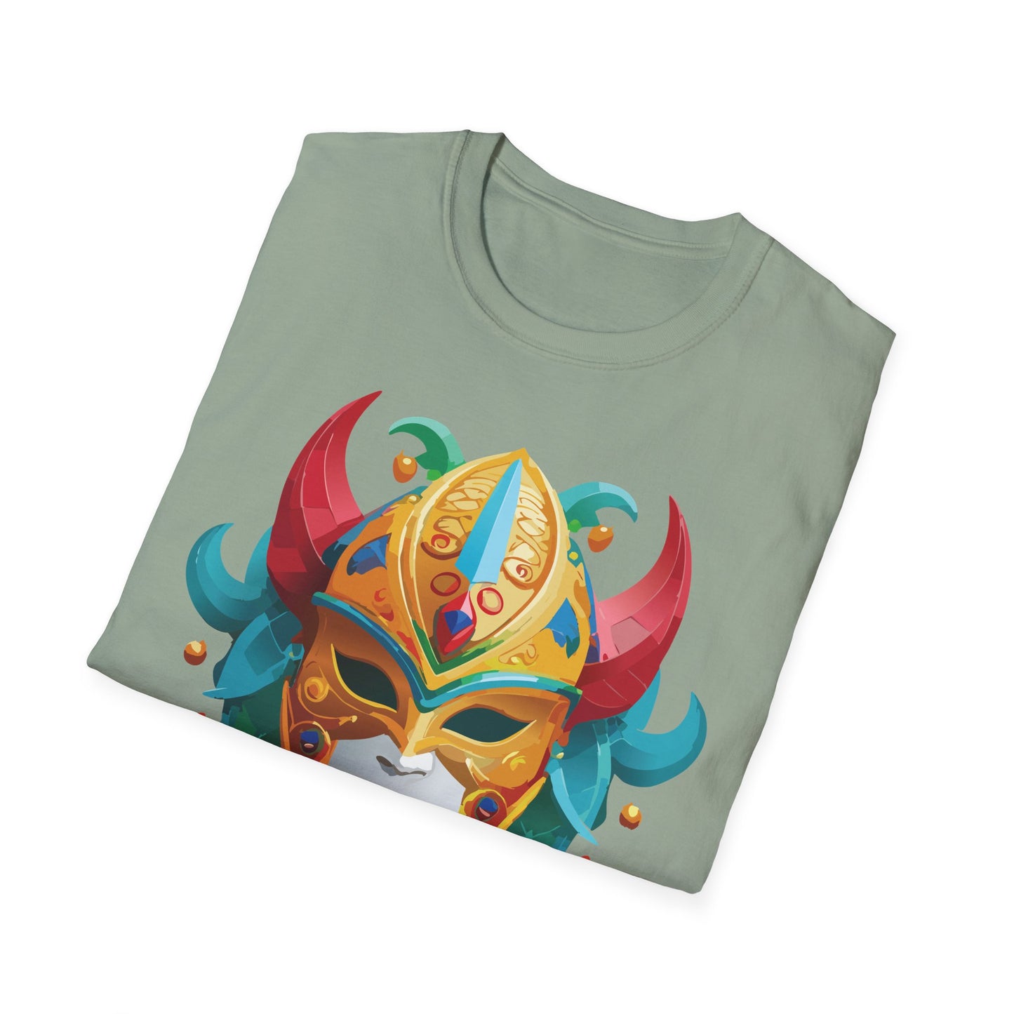 Mask Tee Shirt, Mask Shirt, Shirt with Mask, Masquerade Tees