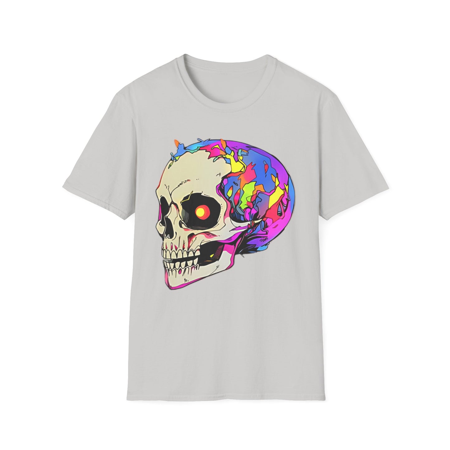 Skull Tee Shirt, Skeleton Shirt, Shirt with Skull, Shirt with Skeleton