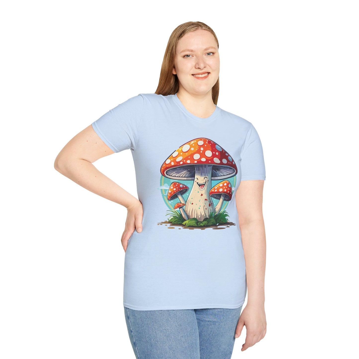 Mashroom Tee Shirt, Mashroom Shirt, Shirt with Funny Mashroom, Shirt with Fungus