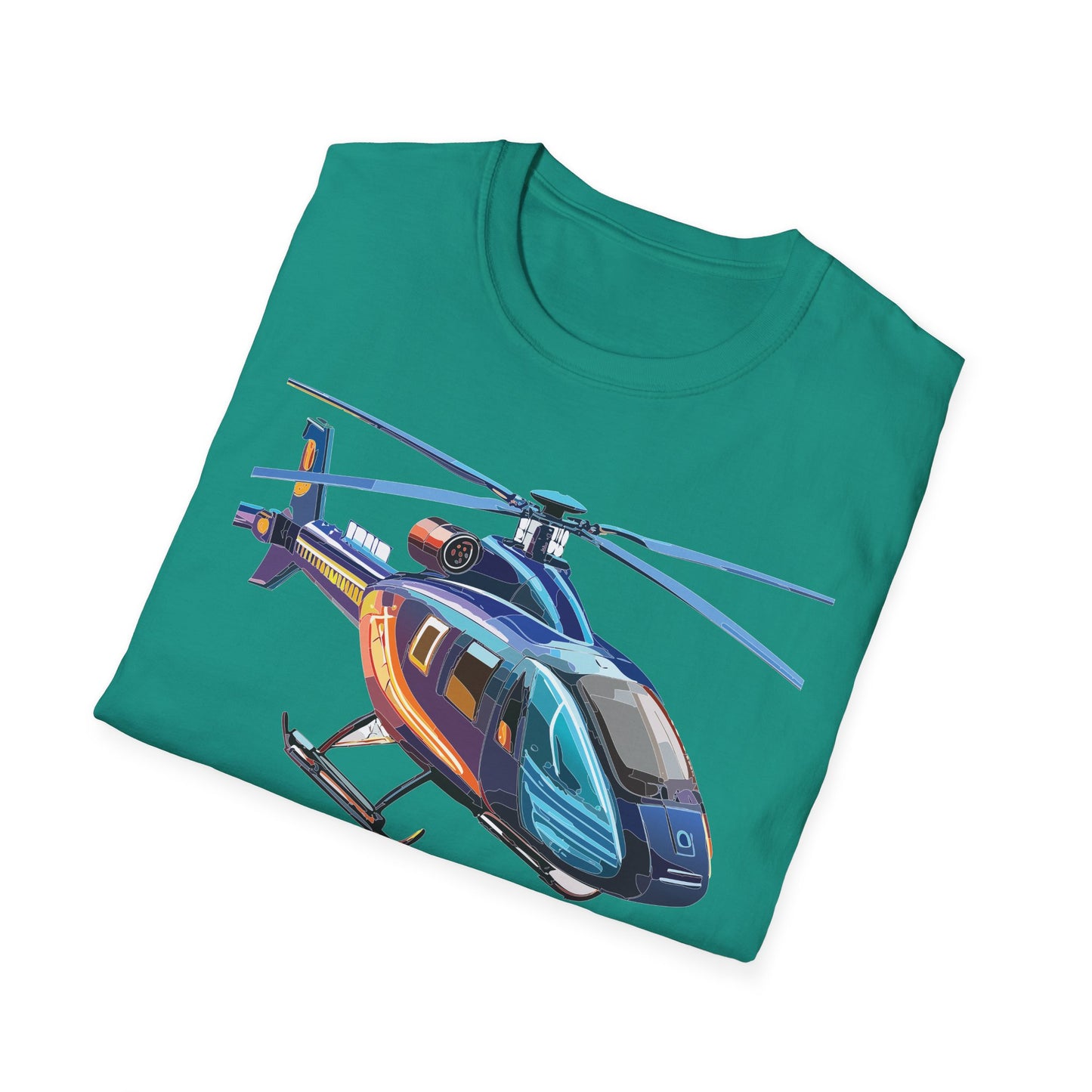 Chopper Shirt, Helicopter Shirt, Shirt with Helicopter, T Shirt with Chopper