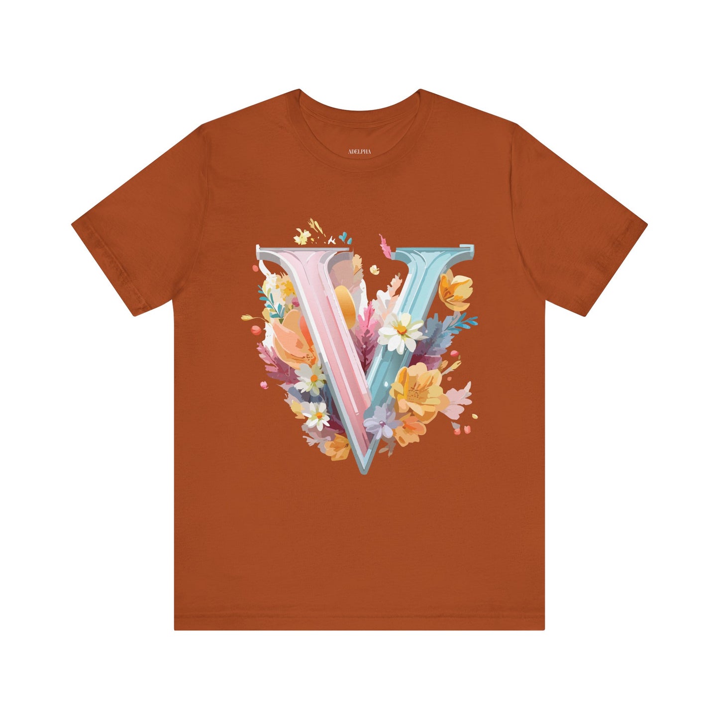 Letter Shirt, Letter V Shirt