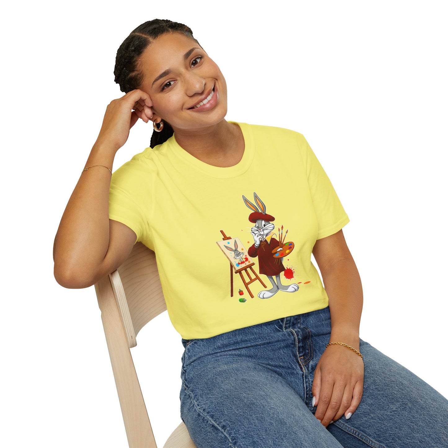 Bugs Bunny Shirt, Bugs Bunny T Shirt, Shirt with Bugs Bunny, T Shirt with Cartoon, Cartoon on T Shirt, Animation Shirt