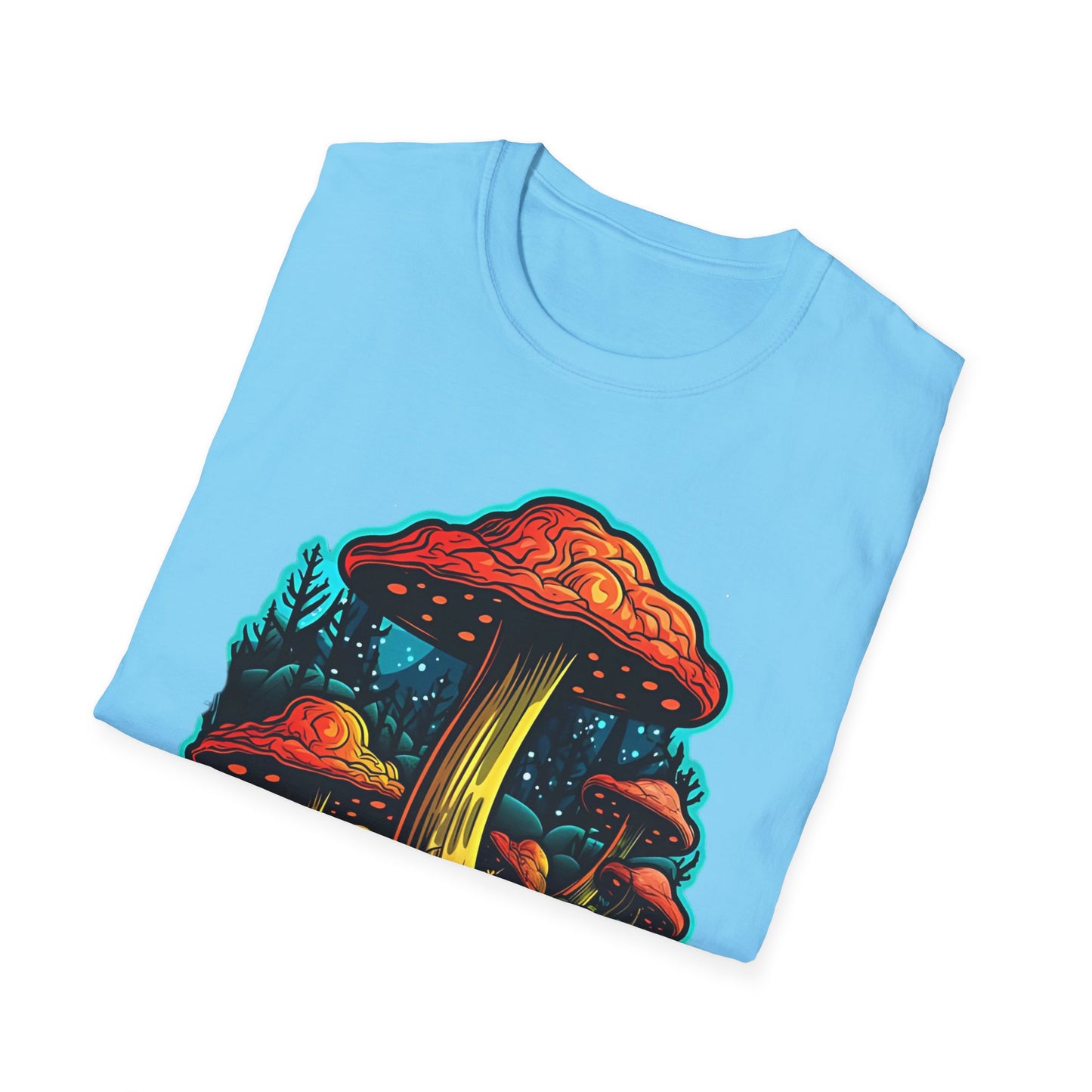 Mashroom Tee Shirt, Mashroom Shirt, Shirt with Funny Mashroom, Shirt with Fungus