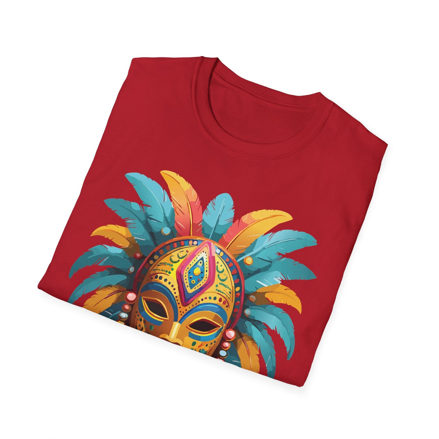 Mask Tee Shirt, Mask Shirt, Shirt with Mask, Masquerade Tees