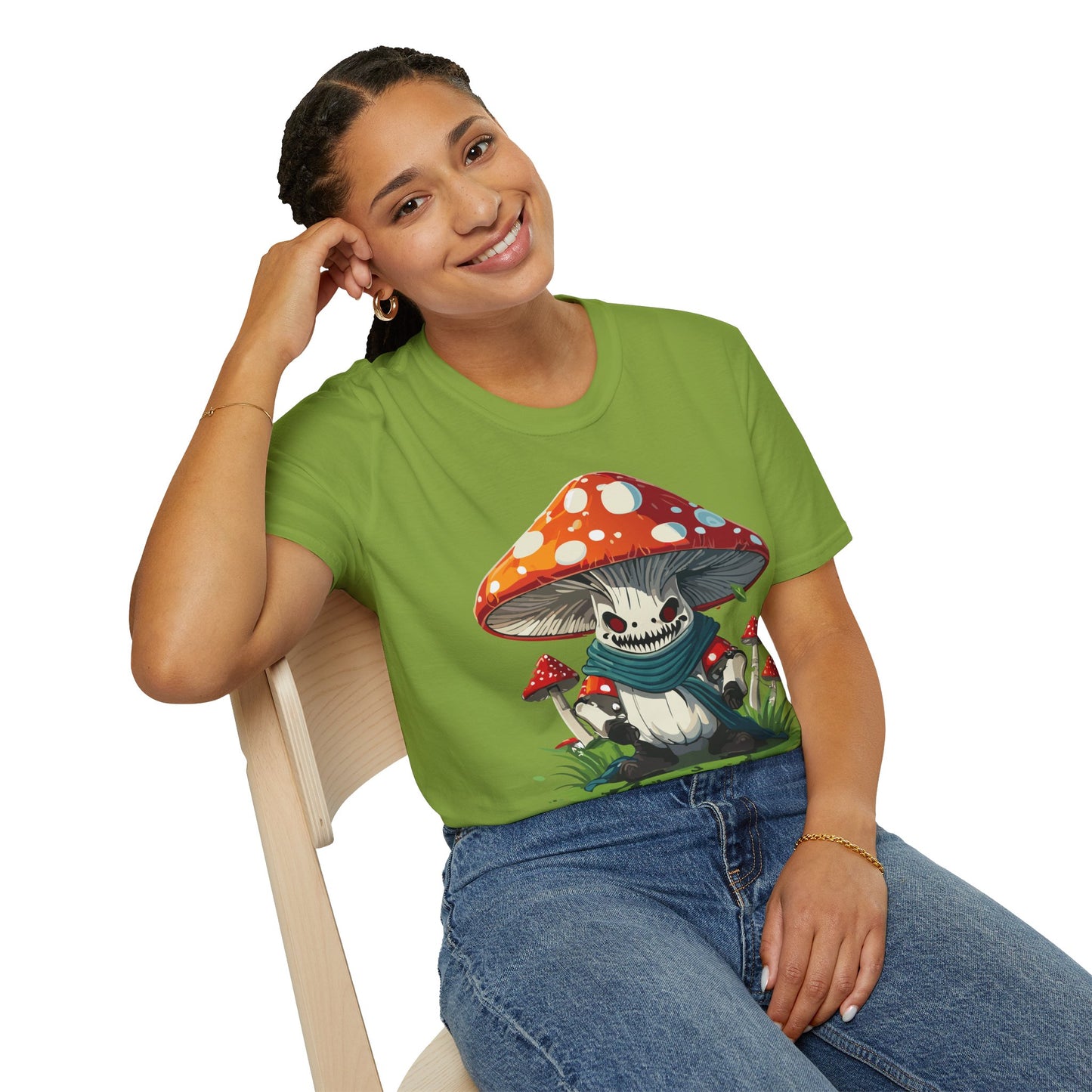 Mashroom Tee Shirt, Mashroom Shirt, Shirt with Funny Mashroom, Shirt with Fungus