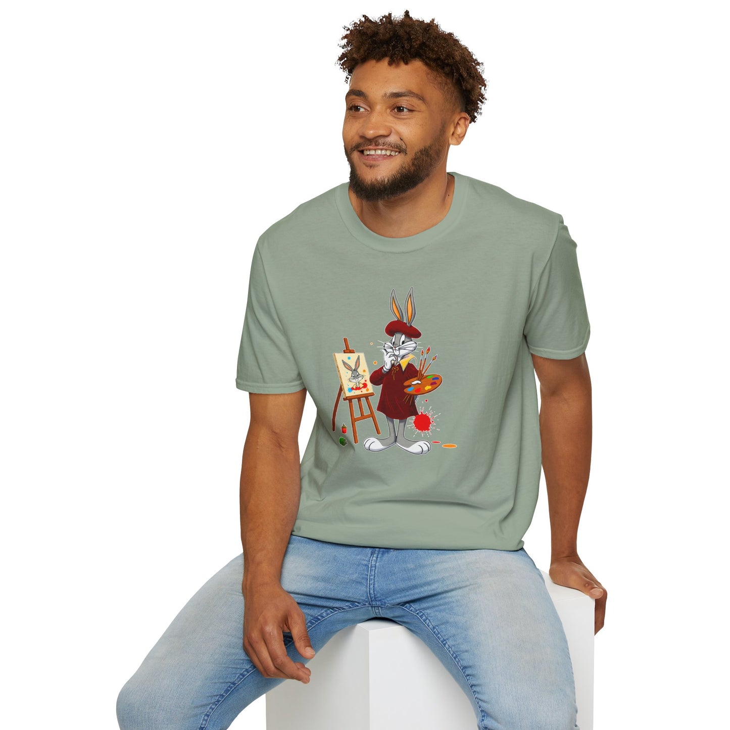 Bugs Bunny Shirt, Bugs Bunny T Shirt, Shirt with Bugs Bunny, T Shirt with Cartoon, Cartoon on T Shirt, Animation Shirt