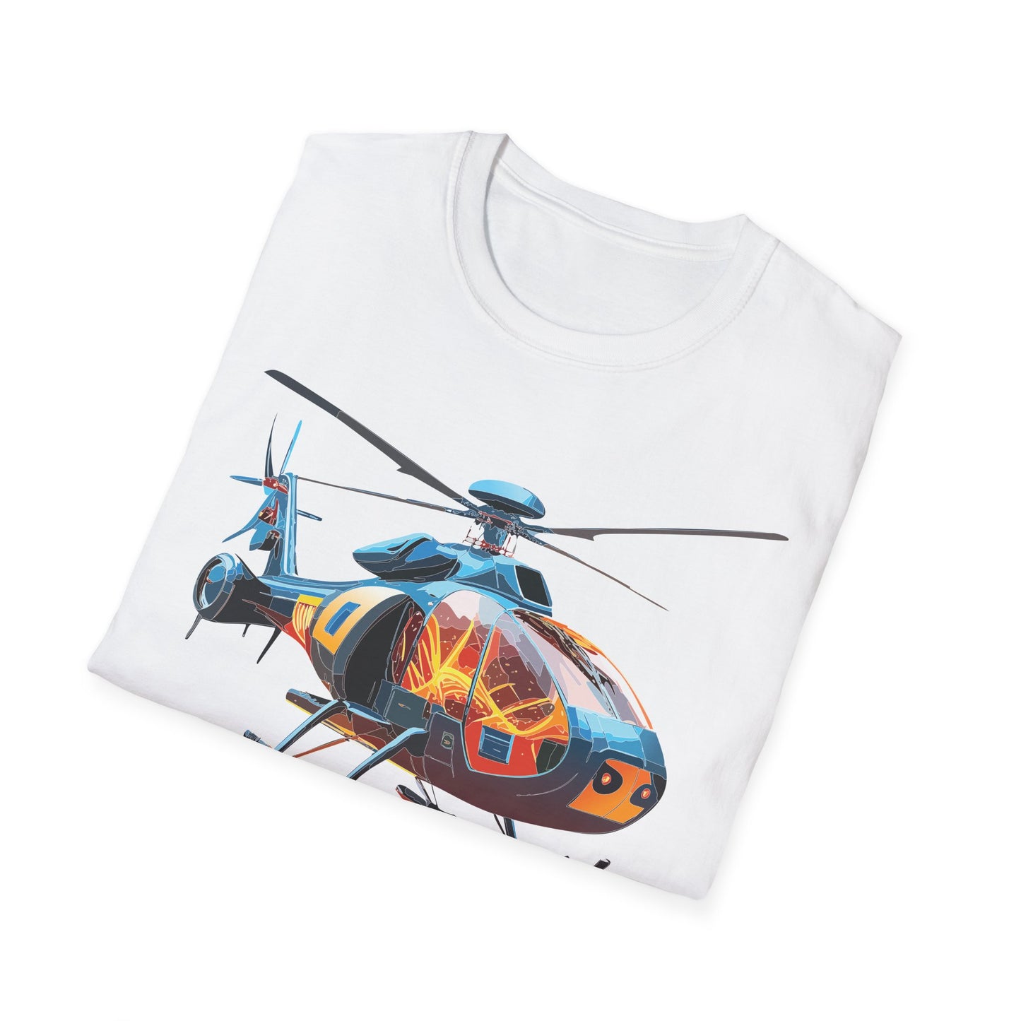 Chopper Shirt, Helicopter Shirt, Shirt with Helicopter, T Shirt with Chopper