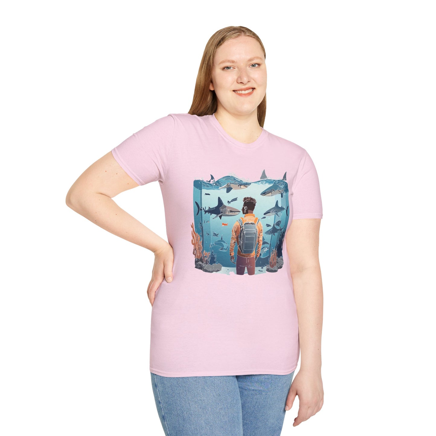 Ocean Tee Shirt, Ocean Shirt, Shirt with Ocean, U boat Tees, Shirt with U-Boat