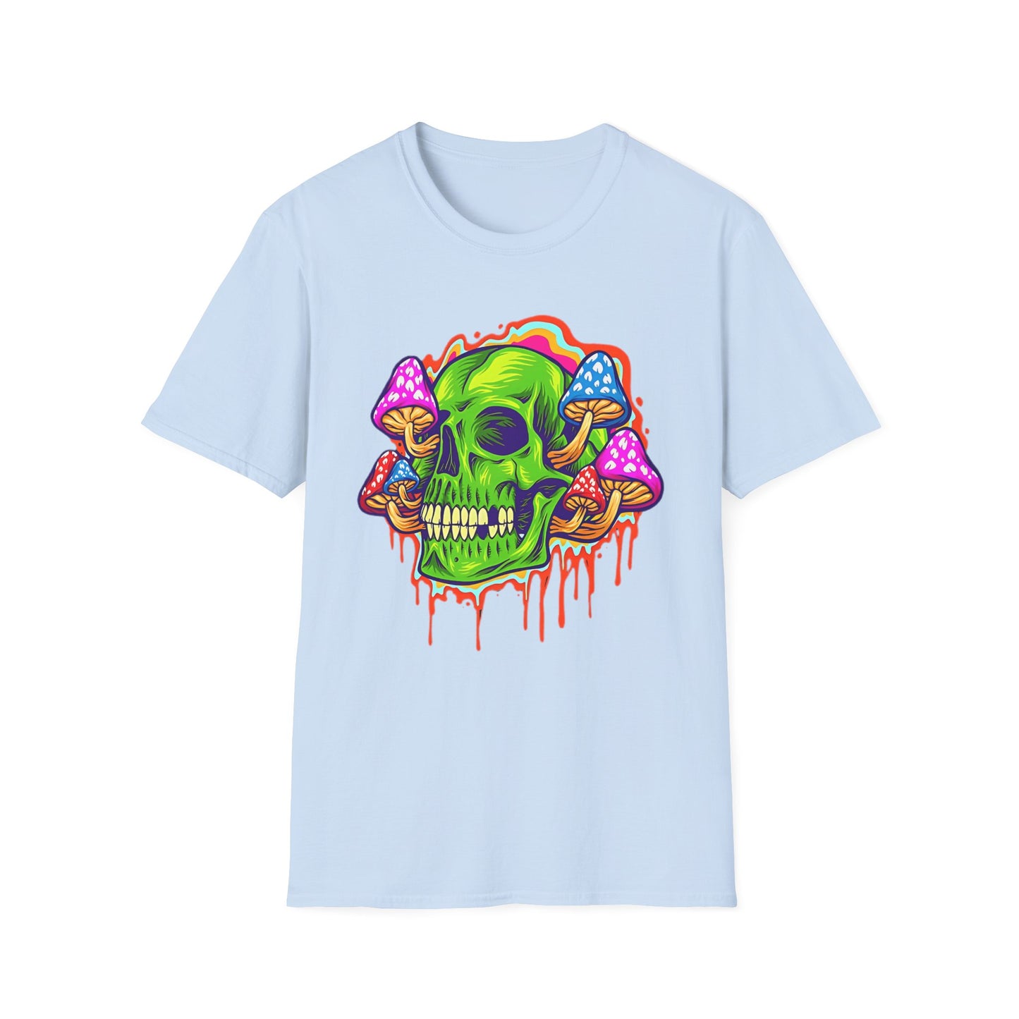 Skull Tee Shirt, Skeleton Shirt, Shirt with Skull, Shirt with Skeleton
