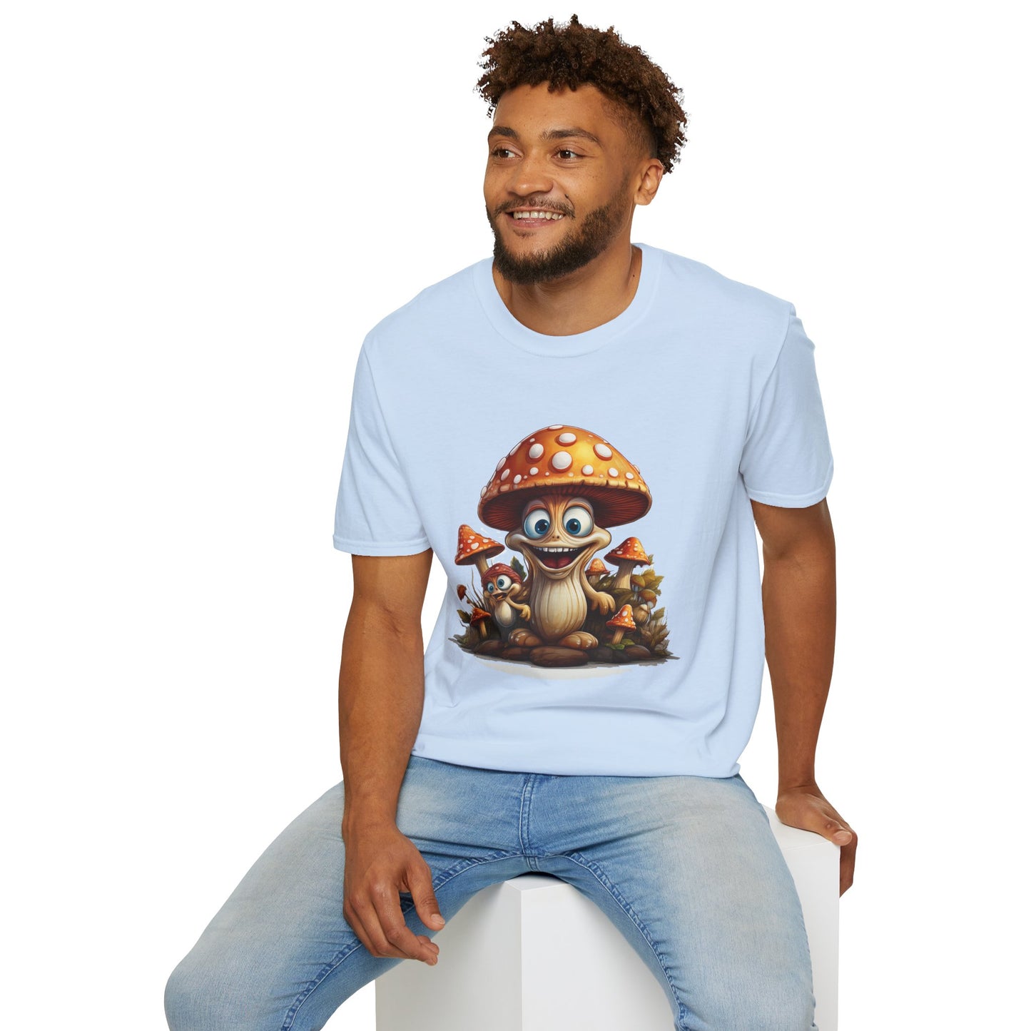 Mashroom Tee Shirt, Mashroom Shirt, Shirt with Funny Mashroom, Shirt with Fungus