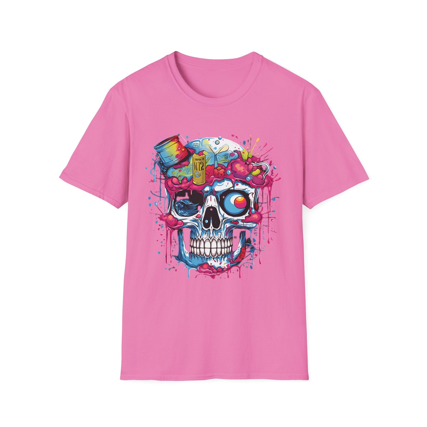 Skull Tee Shirt, Skeleton Shirt, Shirt with Skull, Shirt with Skeleton