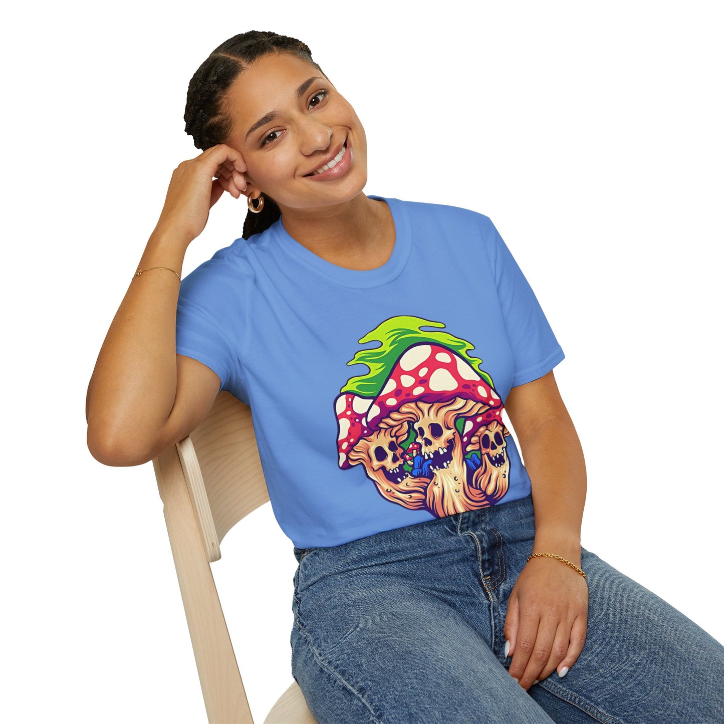 Mashroom Tee Shirt, Mashroom Shirt, Shirt with Funny Mashroom, Shirt with Fungus