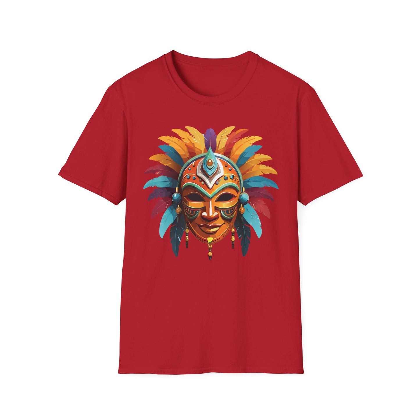 Mask Tee Shirt, Mask Shirt, Shirt with Mask, Masquerade Tees
