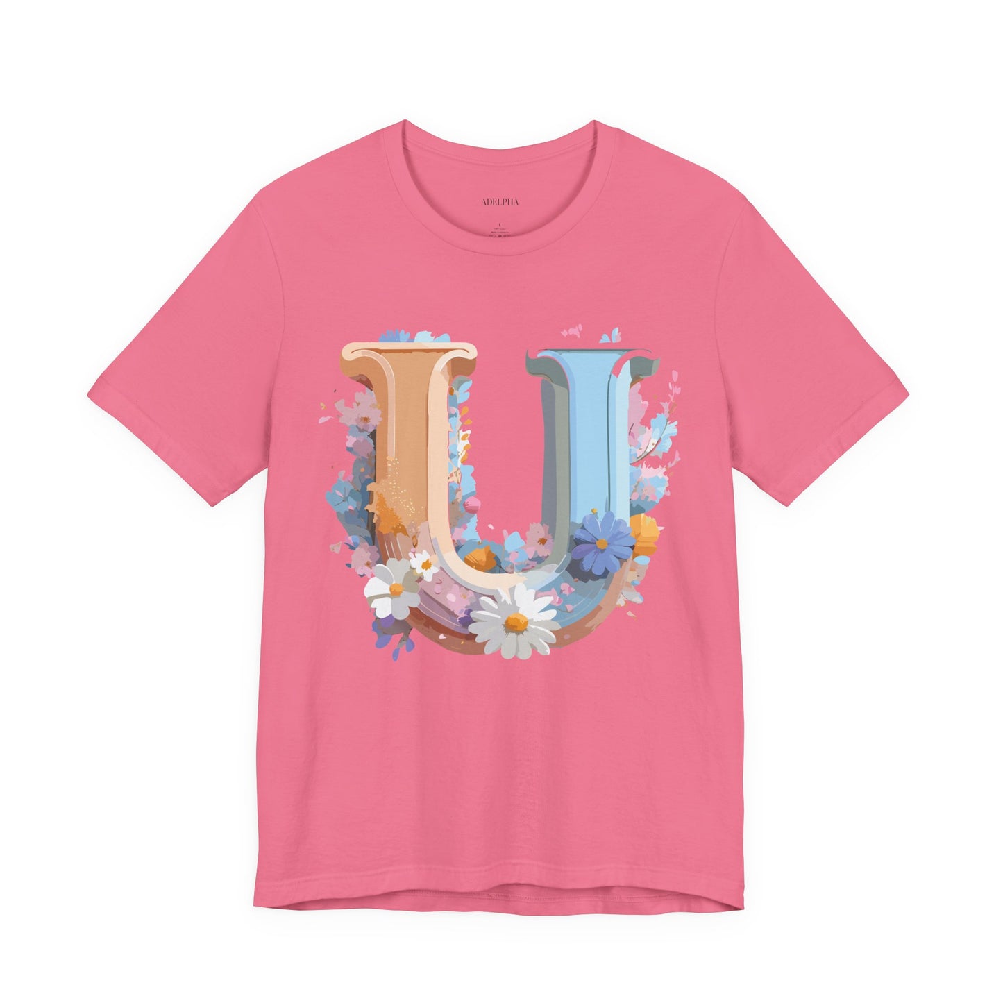 Letter Shirt, Letter U Shirt