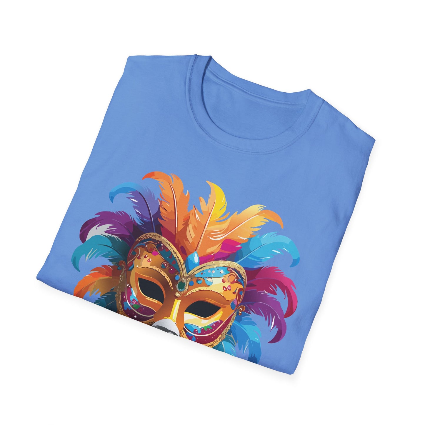 Mask Tee Shirt, Mask Shirt, Shirt with Mask, Masquerade Tees