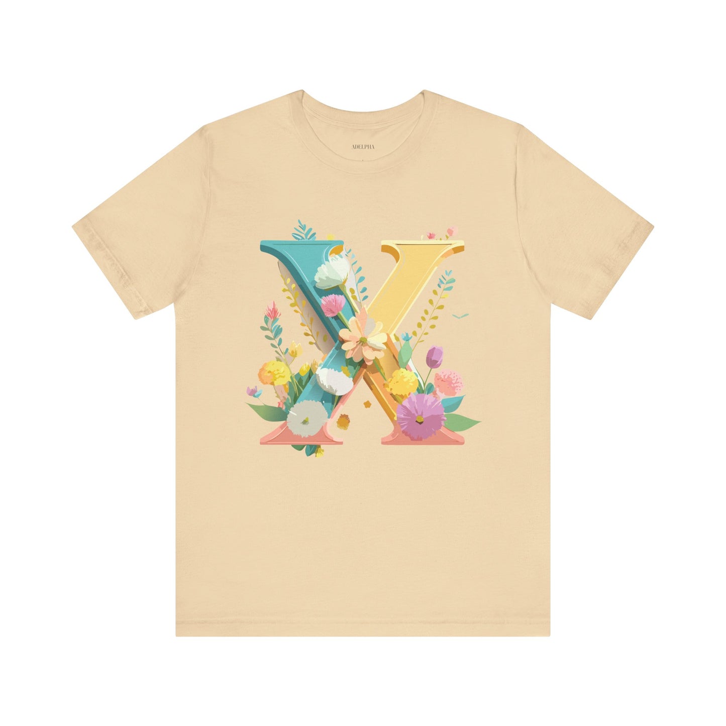Letter Shirt, Letter X Shirt