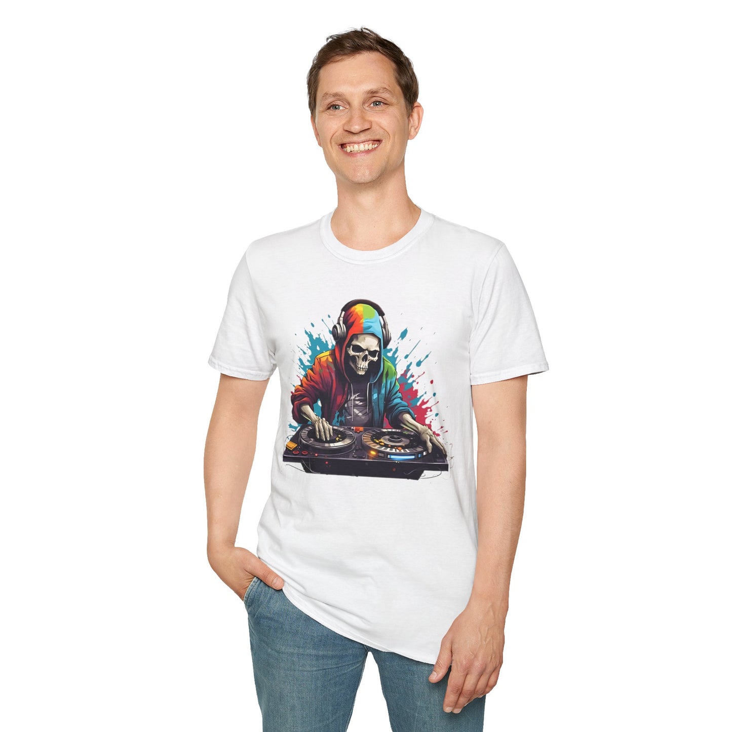 Skull Tee Shirt, Skeleton Shirt, Shirt with Skull, Shirt with Skeleton