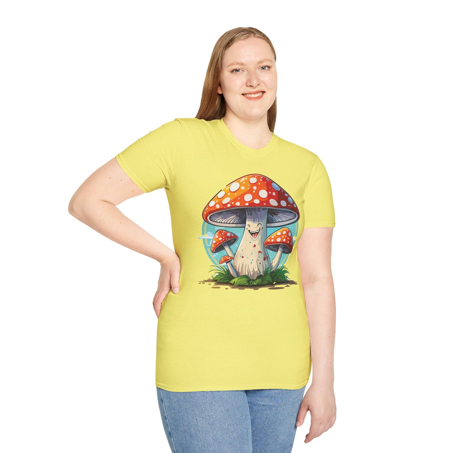 Mashroom Tee Shirt, Mashroom Shirt, Shirt with Funny Mashroom, Shirt with Fungus